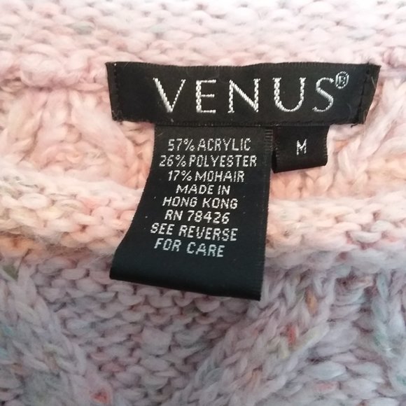 Venus pink sweater medium - Picture 2 of 3